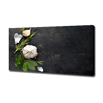 Quadro stampa su tela Aglio