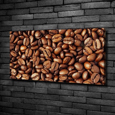 Foto quadro su tela Chicchi di caffè