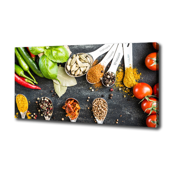 Quadro stampa su tela Miscela di spezie