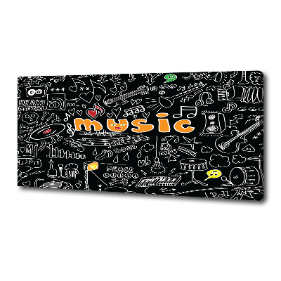 Quadro su tela Simboli musicali