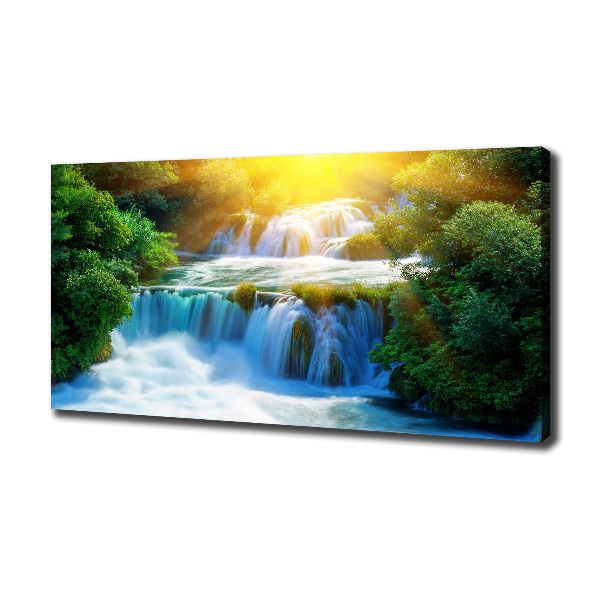 Foto quadro su tela Cascata di Krka