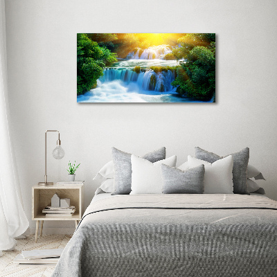 Foto quadro su tela Cascata di Krka