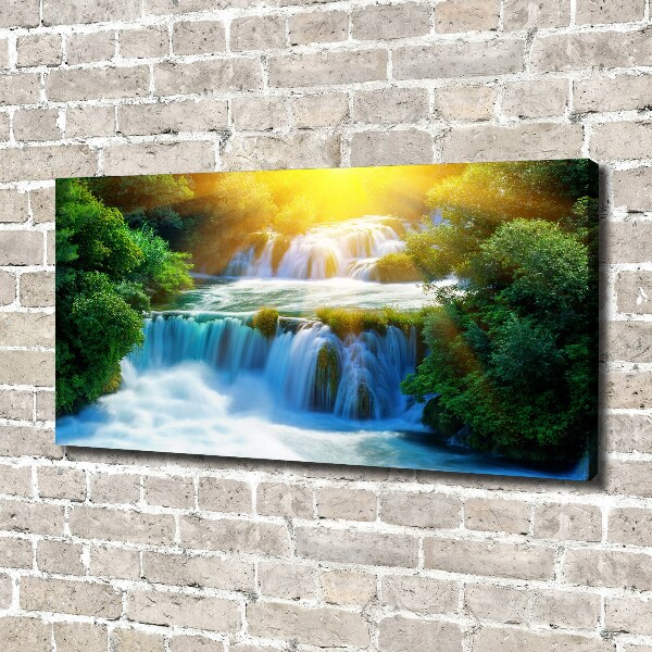 Foto quadro su tela Cascata di Krka