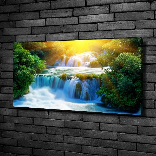 Foto quadro su tela Cascata di Krka