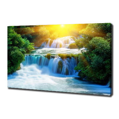 Foto quadro su tela Cascata di Krka