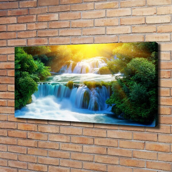 Foto quadro su tela Cascata di Krka