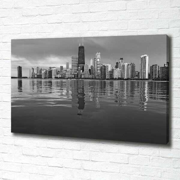 Foto quadro su tela Chicago