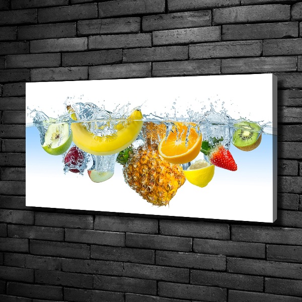 Foto quadro su tela Frutti sott'acqua