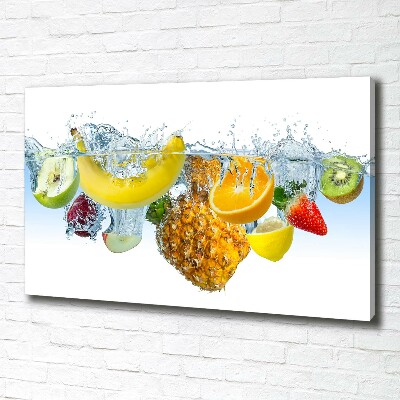 Foto quadro su tela Frutti sott'acqua