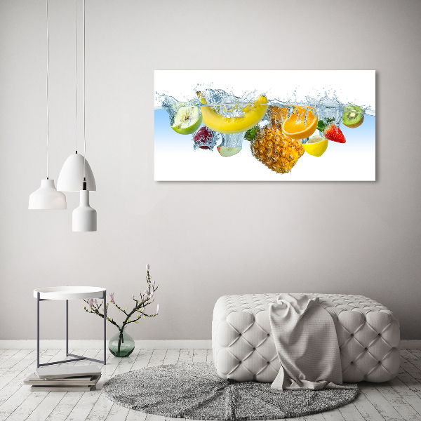 Foto quadro su tela Frutti sott'acqua