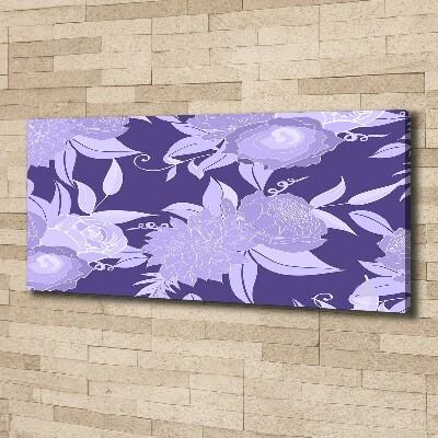 Quadro su tela Motivo floreale