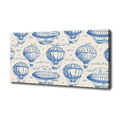 Quadro stampa su tela Mongolfiere e dirigibili