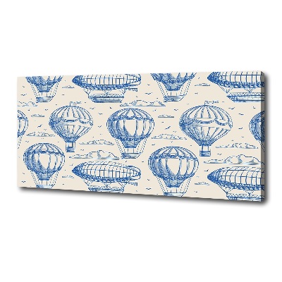Quadro stampa su tela Mongolfiere e dirigibili