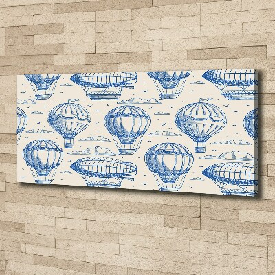 Quadro stampa su tela Mongolfiere e dirigibili
