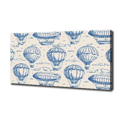 Quadro stampa su tela Mongolfiere e dirigibili