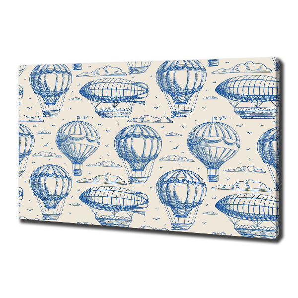 Quadro stampa su tela Mongolfiere e dirigibili
