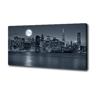 Foto quadro su tela New York di notte