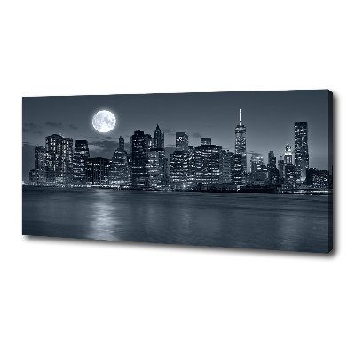Foto quadro su tela New York di notte