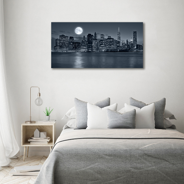 Foto quadro su tela New York di notte