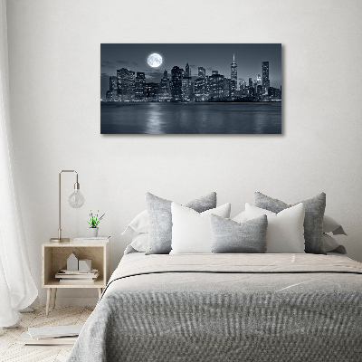 Foto quadro su tela New York di notte