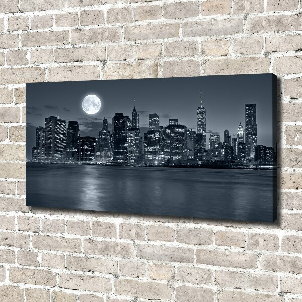 Foto quadro su tela New York di notte