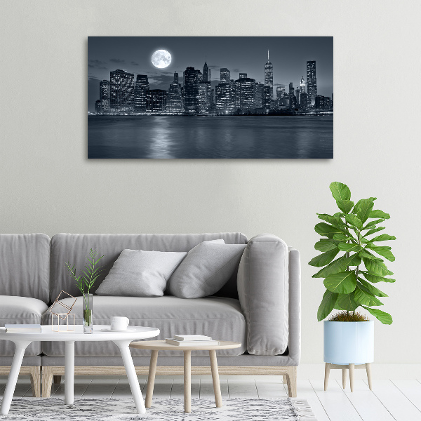 Foto quadro su tela New York di notte