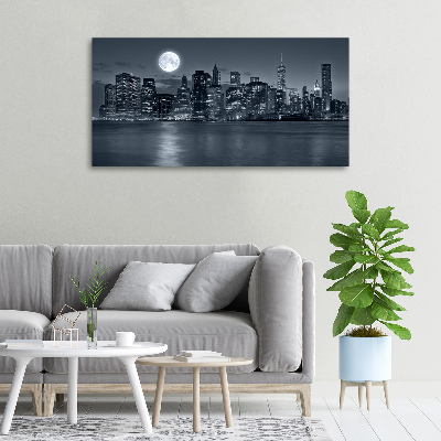 Foto quadro su tela New York di notte