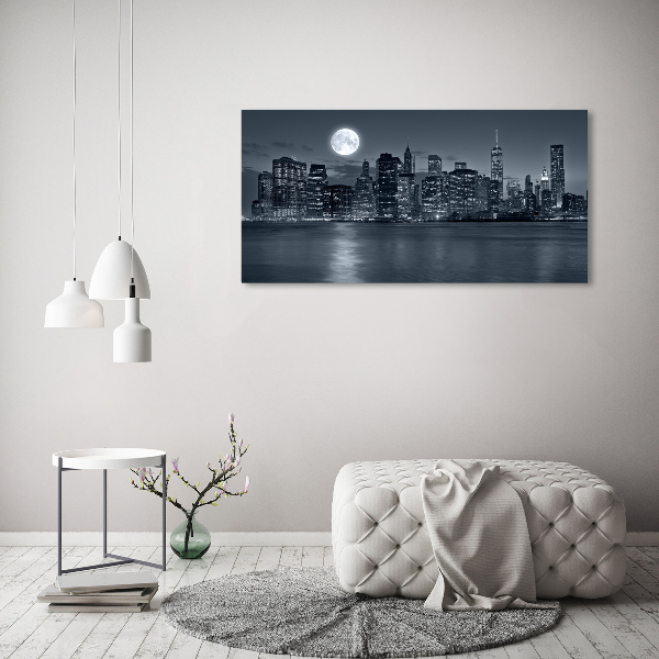 Foto quadro su tela New York di notte
