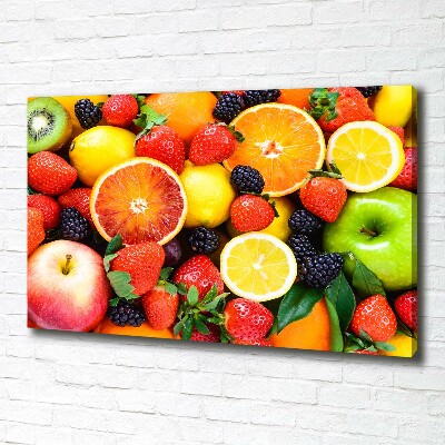 Foto quadro su tela Frutti colorati
