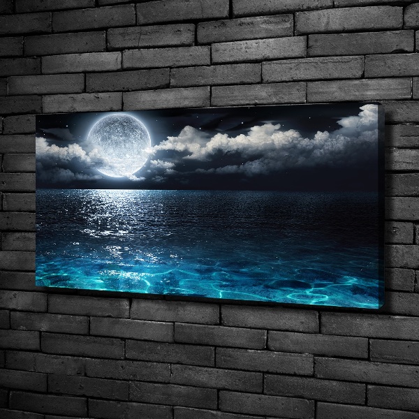 Quadro stampa su tela Luna piena