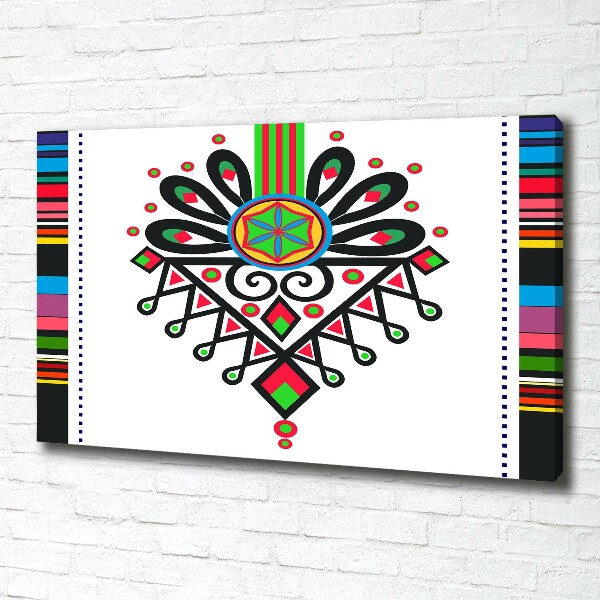 Foto quadro su tela Modello popolare polacco