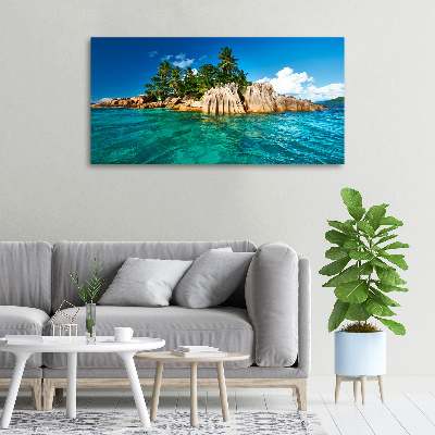 Quadro su tela Isola tropicale