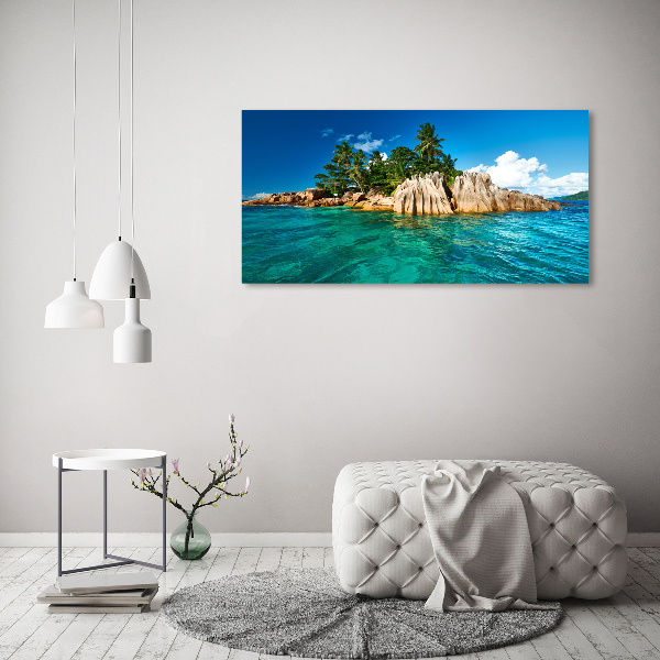 Quadro su tela Isola tropicale