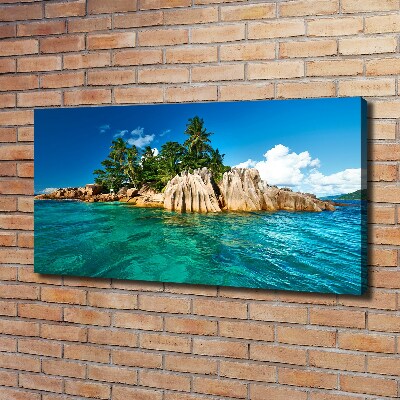 Quadro su tela Isola tropicale