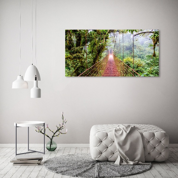 Foto quadro su tela Un ponte ai tropici