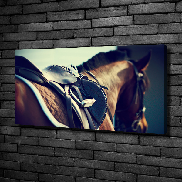 Quadro stampa su tela Sella con staffe