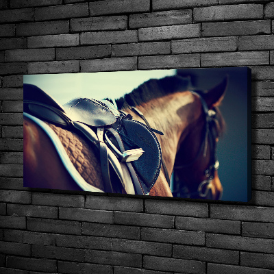 Quadro stampa su tela Sella con staffe