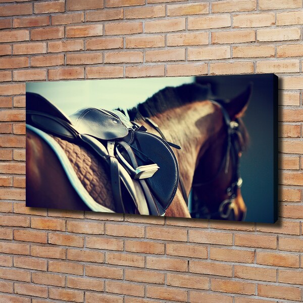 Quadro stampa su tela Sella con staffe
