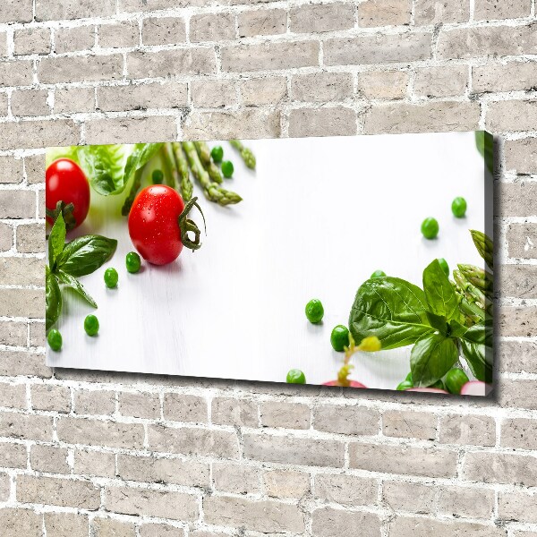 Quadro su tela Verdure fresche