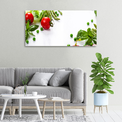 Quadro su tela Verdure fresche
