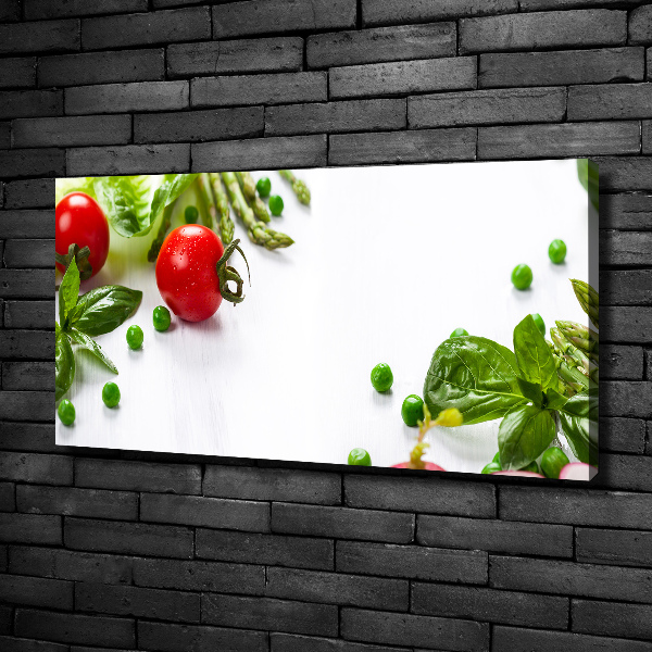 Quadro su tela Verdure fresche