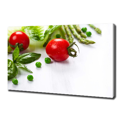 Quadro su tela Verdure fresche