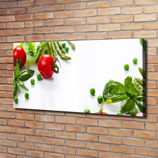 Quadro su tela Verdure fresche