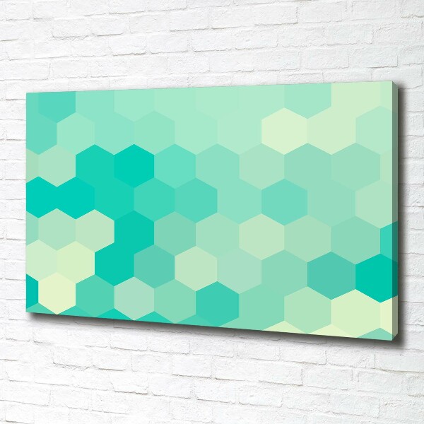 Foto quadro su tela Sfondo geometrico