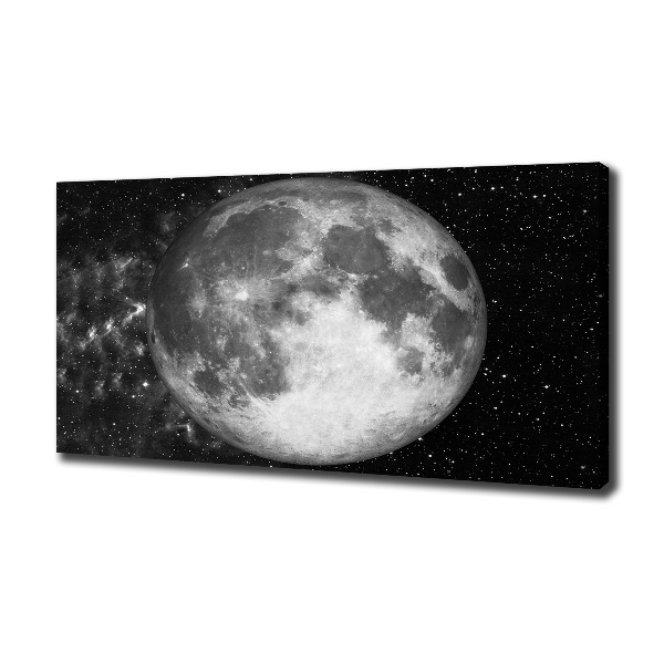 Foto quadro su tela Luna