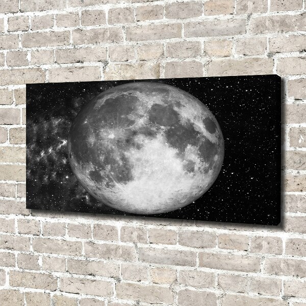 Foto quadro su tela Luna