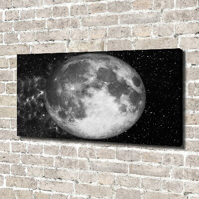 Foto quadro su tela Luna