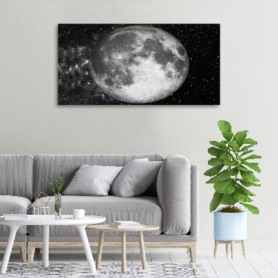 Foto quadro su tela Luna