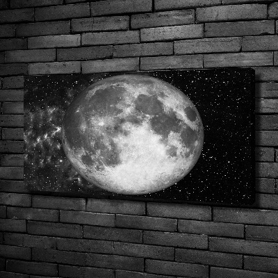 Foto quadro su tela Luna