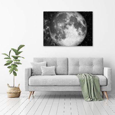 Foto quadro su tela Luna